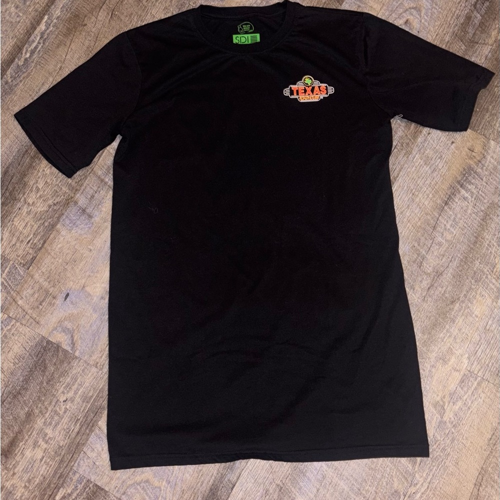 Texas Roadhouse Shirt Black Employee Take This Job And Love It Size Medium